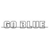 go blue border